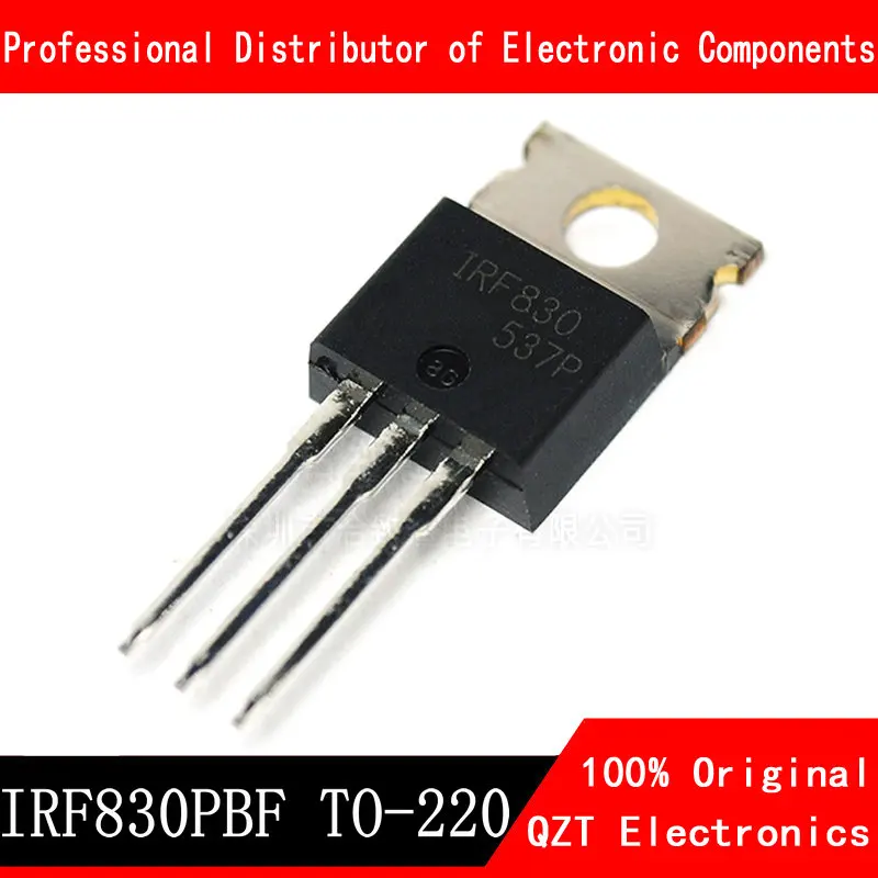 10pcs/lot IRF830 TO-220 IRF830PBF TO220 MOSFET N-Chan 500V 4.5 Amp TO-220 new original In Stock