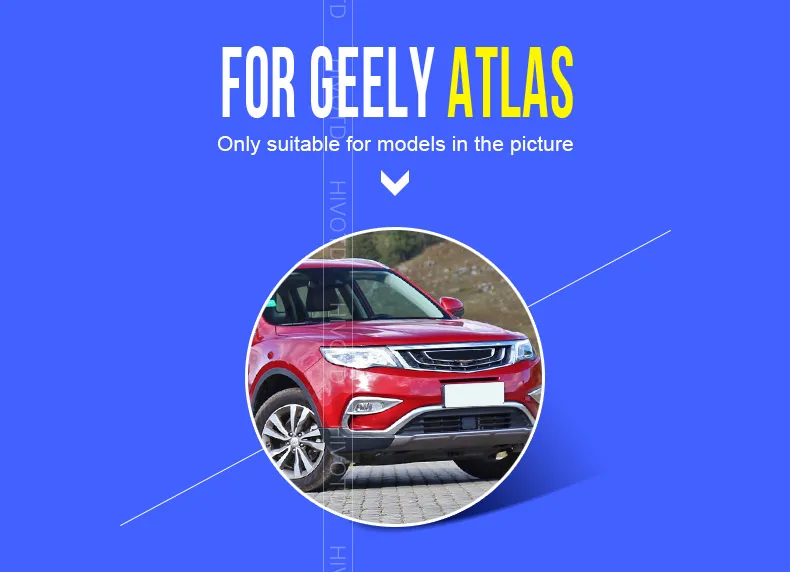 Hivotd для Geely Atlas Emgrand NL-3 Proton X70, аксессуары, ПВХ, покрытие на окно, Внешнее украшение, наклейка для автомобиля, стиль ，автотовары аксессуары для авто