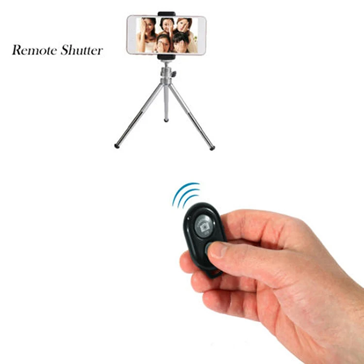 Bluetooth Wireless Remote Shutter Camera Shutter Speed Phone Remote Control Steve One-foot Self-timer Stick U1L5