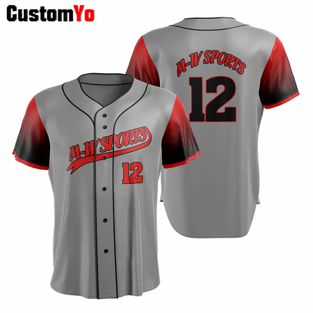 Professional Custom Youth Baseball Jerseys Training Sublimated