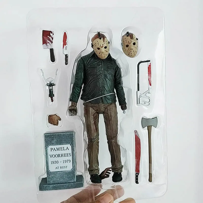 18 см NECA Friday 13 Voorhees Final Chapter Памела Джейсон фигурка модель игрушки кукла для подарка