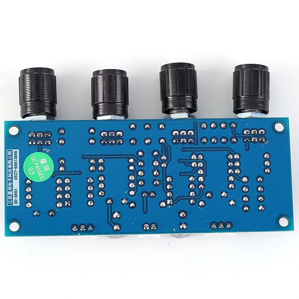 DC 12 V-24 V Предварительный усилитель тюнер двухканальный тон доска регулятор громкости для цифрового усилителя