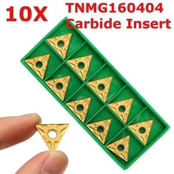 

TNMG160404 Carbide Inserts Lathe Turning Boring Metalwork Tools Parts Set Kit