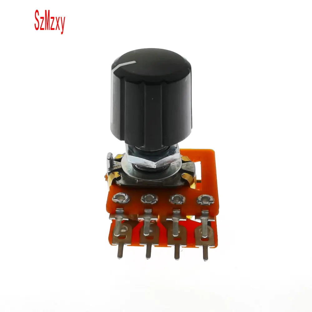 5PCS Nouveau WH148 TW ALPHA 25MM ± 15% Duplex Potentiomètre 50KBX2 100KBX2 B50K 50K 100K 8PIN 5PCS Nouveau WH148 TW ALPHA 25MM ± 15% Duplex Potentiomètre 50KBX2 100KBX2 B50K 50K 100K 8PIN