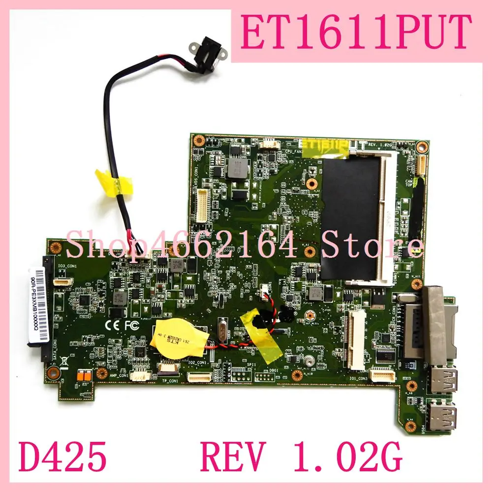 ET1611PUT MAIN_MD._D425/AS REV 1.02G Mainboard For Asus AIO all in one desktop motherboard 90R-PE3XMB10000Q Test OK | Компьютеры и