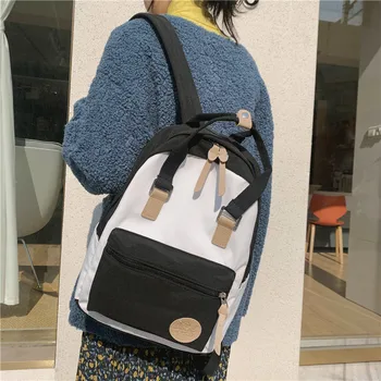

Women Backpack Waterproof Large Capacity School Bags For Teenage Girls Student Preppy Style Bagpack Luxury Feminina Rucksack