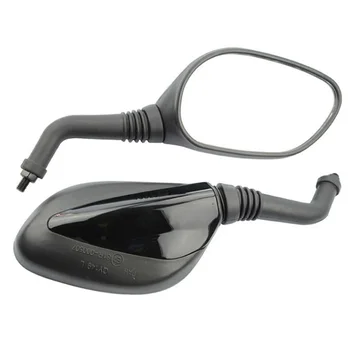 

10Mm Rear View Mirror Black for Gy6 50Cc 125Cc 150Cc 250Cc Scooter Moped Motorcycle