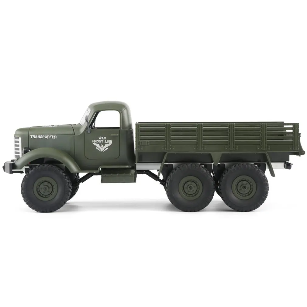 2,4G RC 1:16 машинный с дистанционным управлением 6/4 колесный привод гусеничный внедорожный военный RC электрическая игрушка для детей