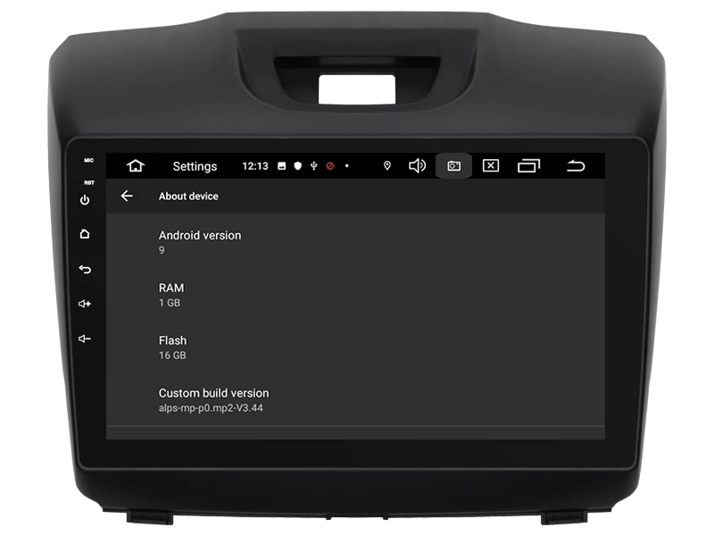 Excellent OTOJETA Android 9.0 2.5D Screen Car Radio Player For Chevrolet S10 ISUZU D-MaX 2013 14 bluetooth Multimedia Stereo GPS Navi tape 1