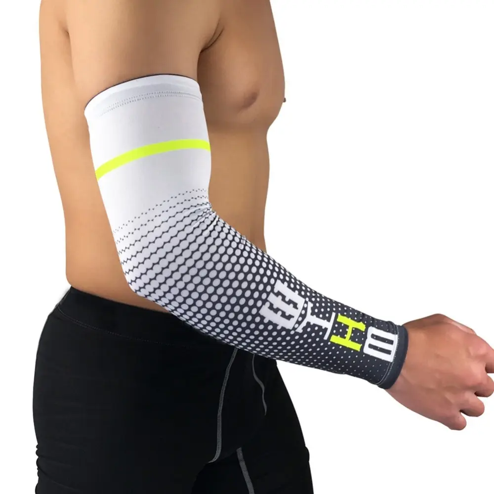 1PCS Cool Men Sport Cycling Running Bicycle UV Sun Protection Cuff Cover Protective Arm Sleeve Bike Arm Warmers Sleeves