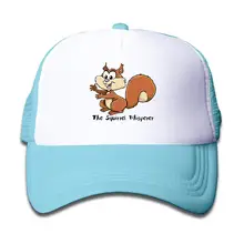 Детские шляпы водителя грузовика белка, печатная регулируемая детская сетчатая бейсболка Бейсболка унисекс