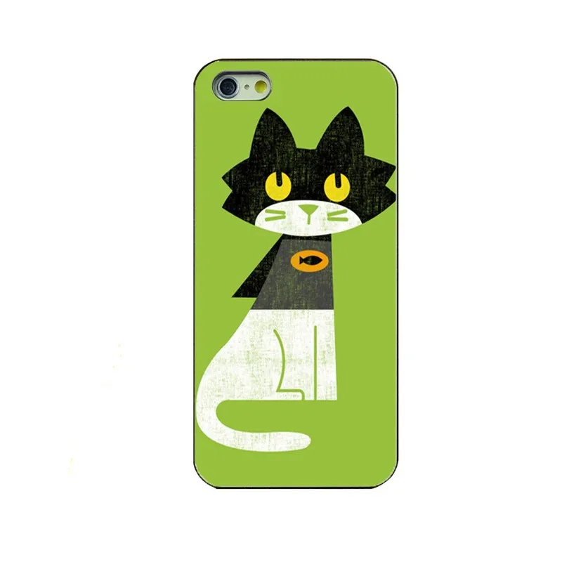 Коричневый KETAOTAO из-за кошек чехол для телефона s для iPhone 4S 5C 5S 6S 7 8 SE 5Plus XR XS Max Чехол Мягкий ТПУ резиновый силиконовый - Цвет: Коричневый