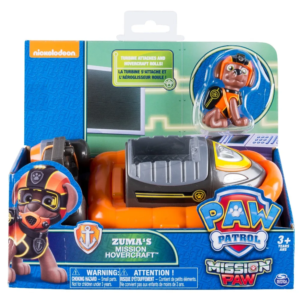 Подлинный Игрушечный Набор Paw Patrol игрушечный автомобиль Эверест Аполлон трекер Райдер Скай прокрутка фигурка аниме модель детские игрушки