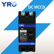 

DC 2P1000V Moulded Case Circuit Breaker Switch MCCB Solar Battery Main Switch Solar battery protector Car charging pile isolator