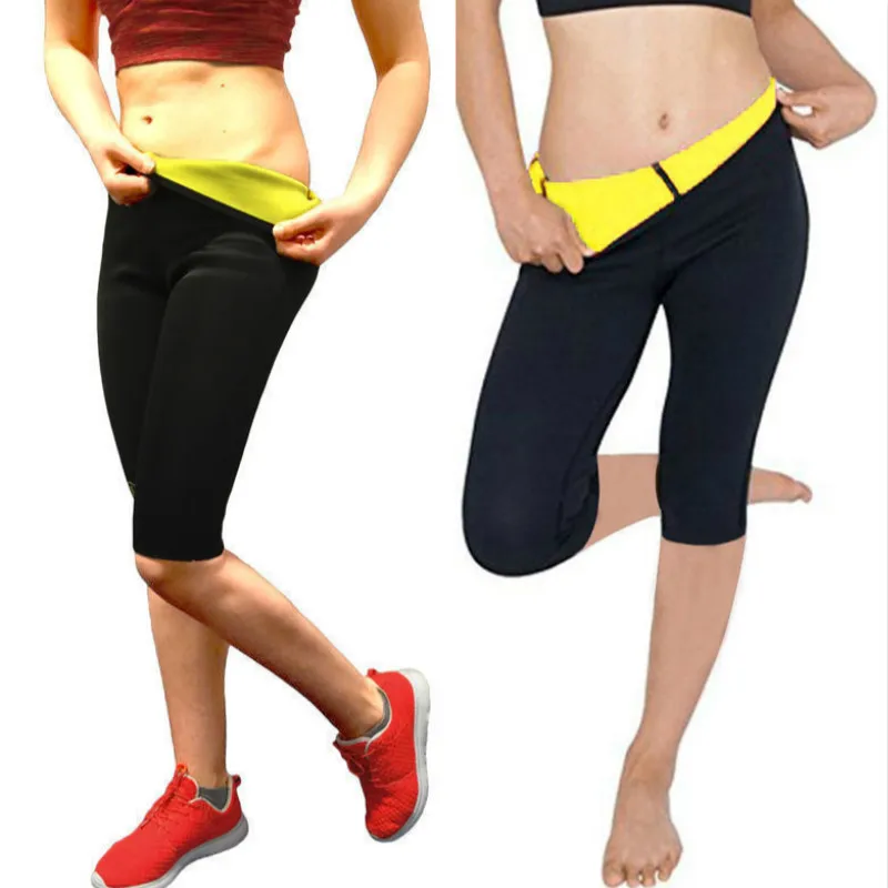 

Women Slimming Fit Thermal Hot Short Pants Ladies Neoprene Weight Skinny Slin Flexible Body Shaper Sporty Tranning Gym Shorts