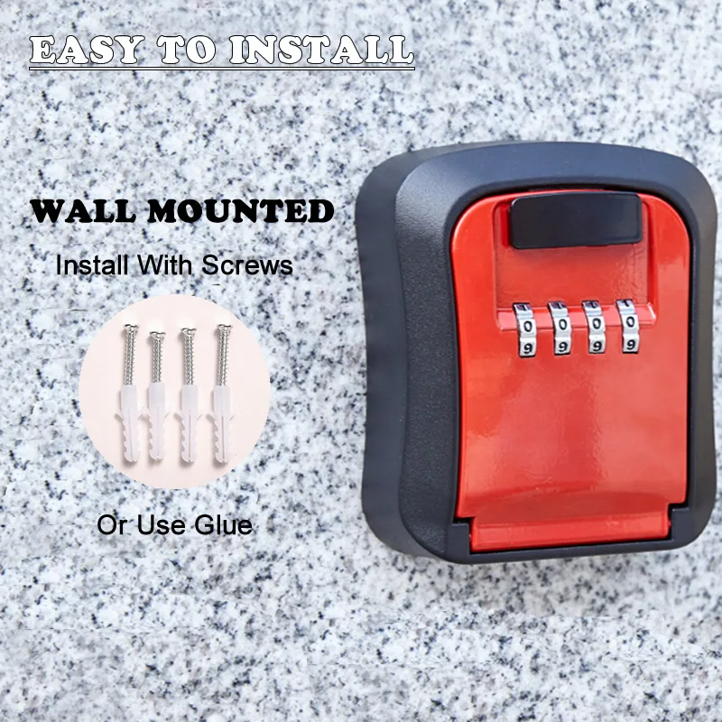 com 4 digit combinacao password lock casa pecas chaves do carro seguro 03