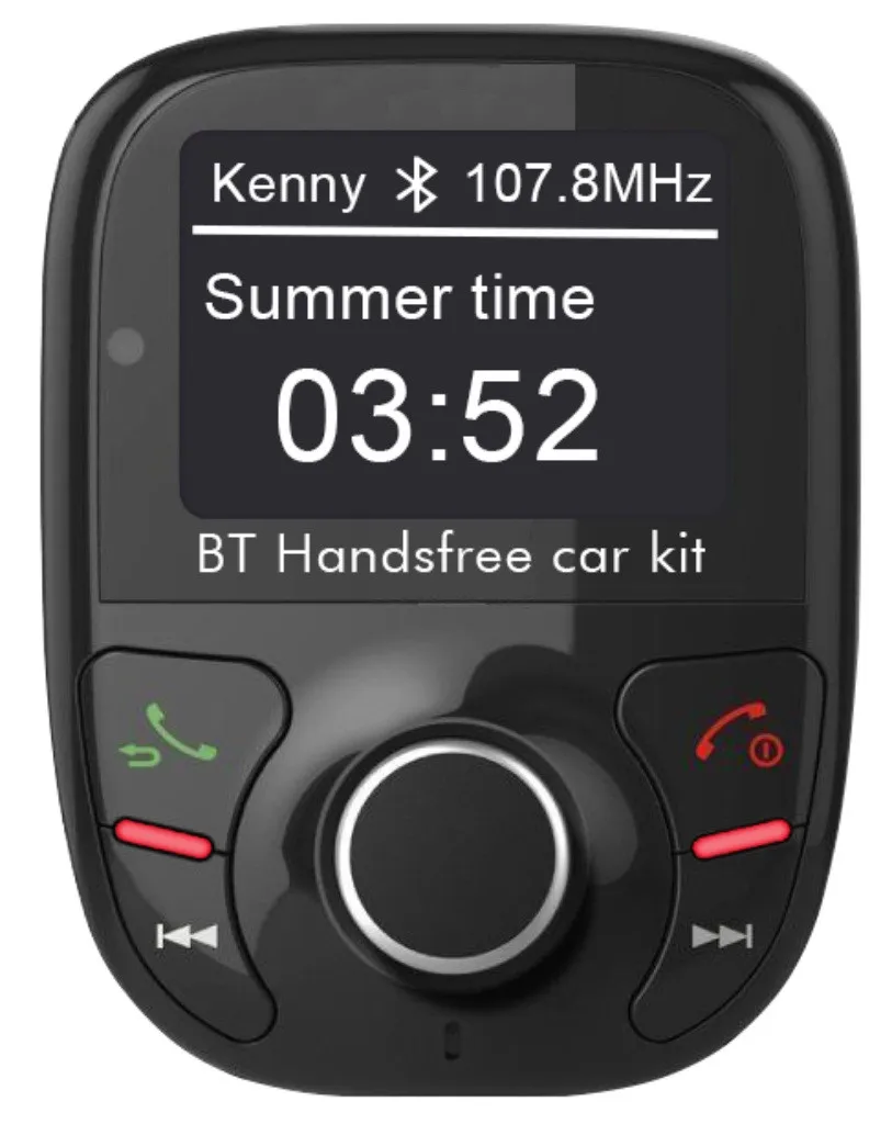 Bluetooth автомобильный беспроводной fm-передатчик Mp3 радио адаптер автомобильный комплект 2 Usb зарядное устройство адаптер для аудио плеера электронные аксессуары для автомобилей
