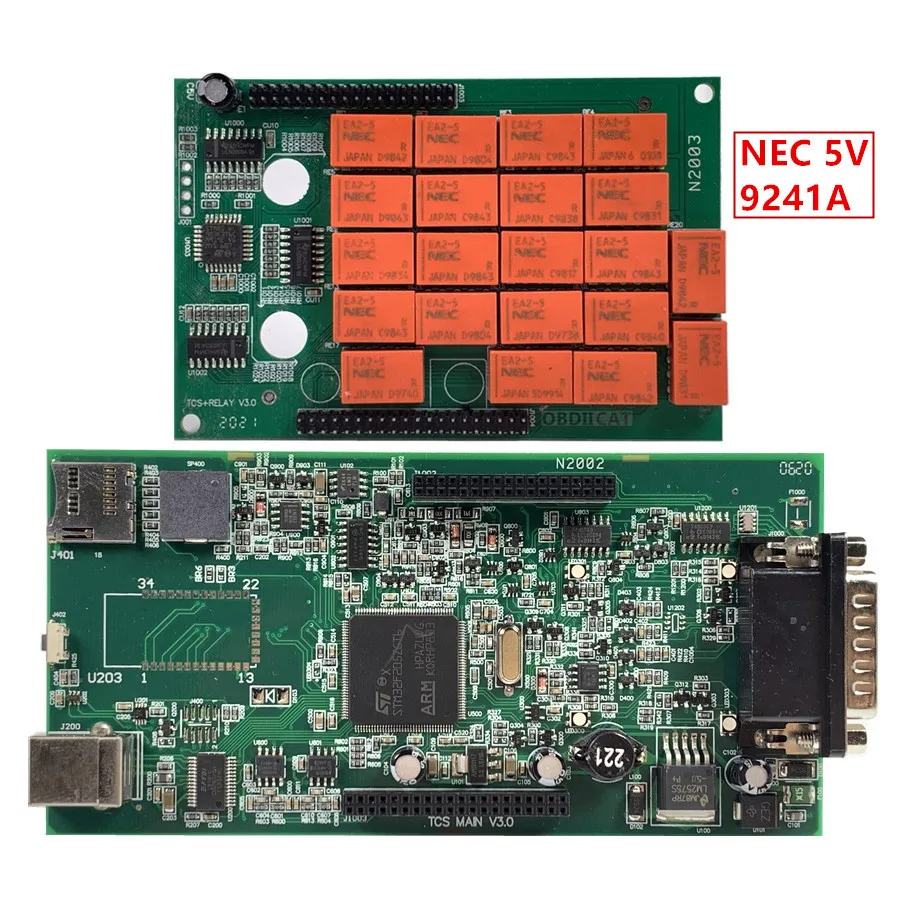 de diagnóstico automático para o carro caminhão com nec relé real 9241a chip