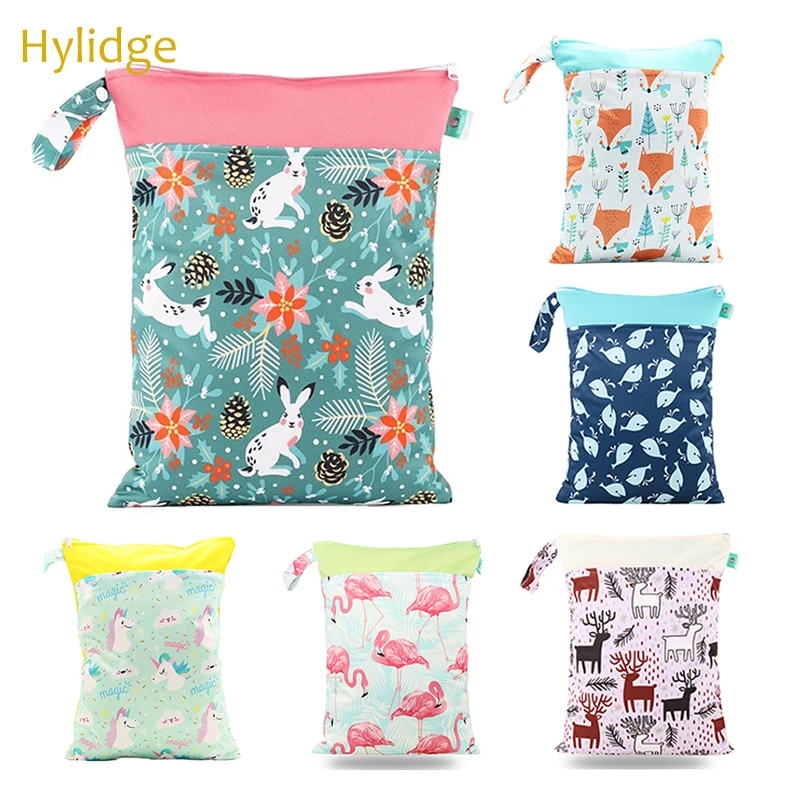 Hylidge многоразовая тканевая сумка для закусок Wetbag 30*40 см детская маленькая