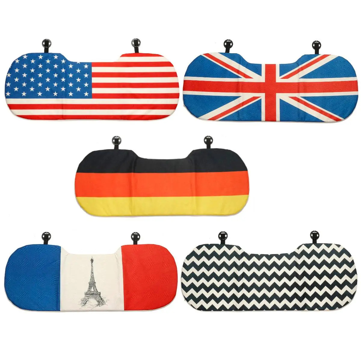

Universal Rear Car Truck Seat Cover Warm Cushion Anti-Slip Back Chair Pad For Vehicle Auto Car Seat Protector uk france flag