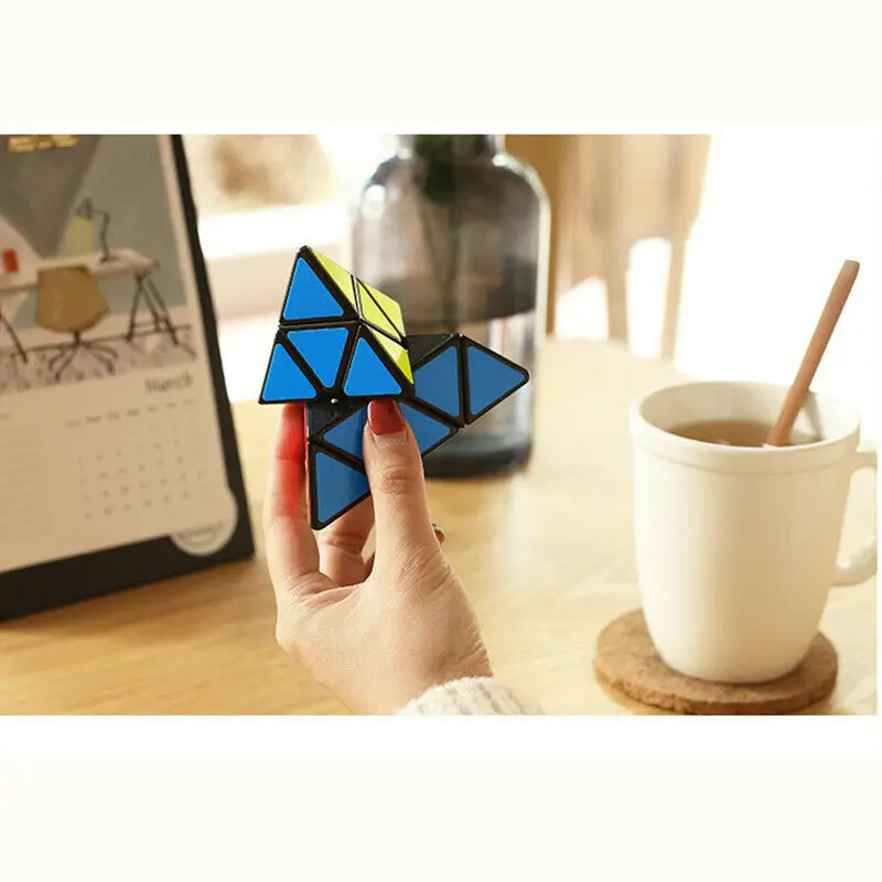 3x3x3 волшебный куб Pyraminx профессиональная скоростная Пирамида Твист Головоломка Куб антистресс подарки игрушки для детей