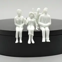 Модель Люди рисунок 1:25 миниатюрный масштаб режим белый архитектурный модель персонажа пассажирский макет
