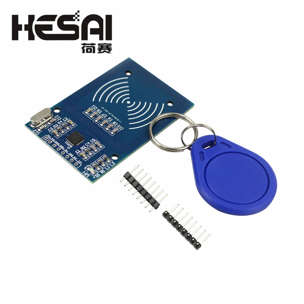 Комплект rfid модуля RC522 13 56 МГц 6 см с тегами SPI набор для самостоятельной записи и