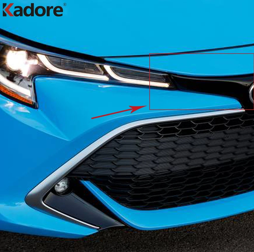 Хромированная передняя маркировка логотипа для хэтчбека Toyota Corolla 2019 2020