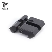 11 мм до 21 мм Rail Weaver военные универсальные Охотничьи аксессуары рельсовый прицел крепление Базовый адаптер преобразования