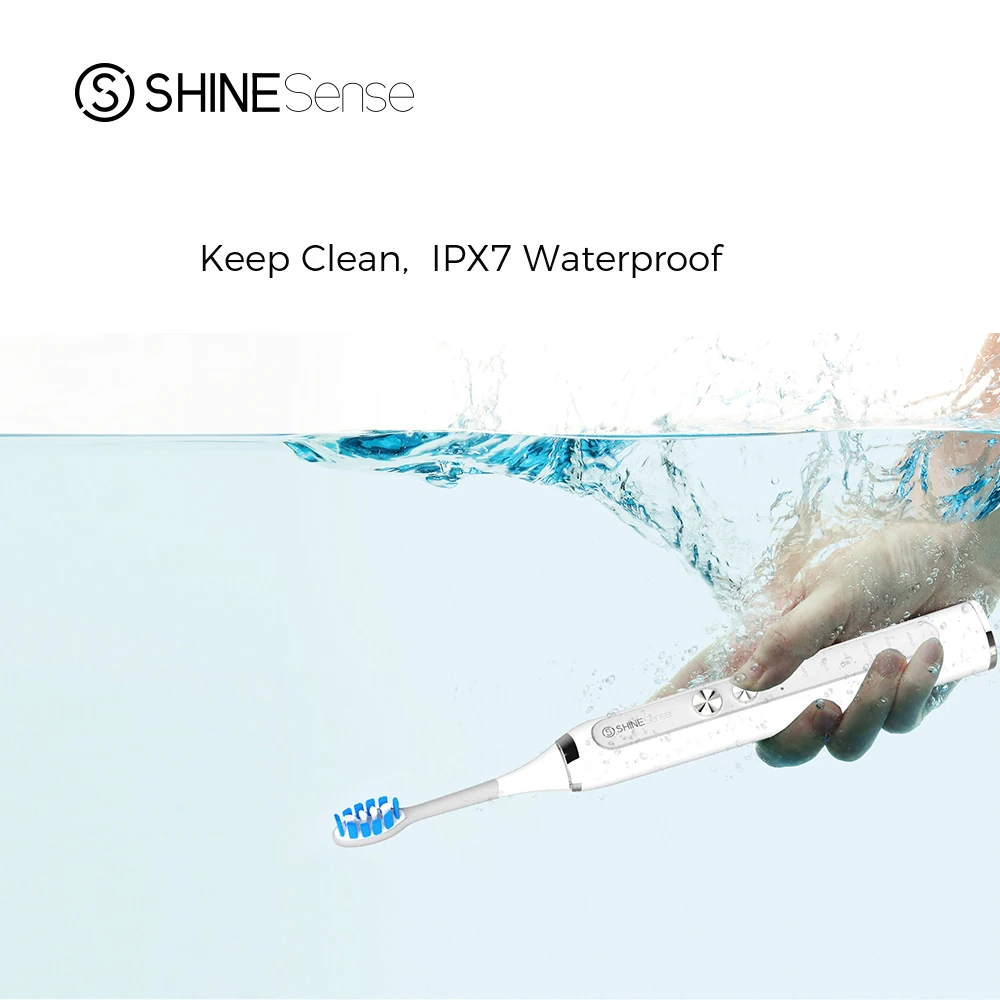 ShineSense STB200 Electric Toothbrush Sonic Tooth Brush Rechargeable Ultrasonic Waterproof Heads Trave Box for xiaomi mijia ShineSense STB200 Electric Toothbrush Sonic Tooth Brush Rechargeable Ultrasonic Waterproof Heads Trave Box for xiaomi mijia