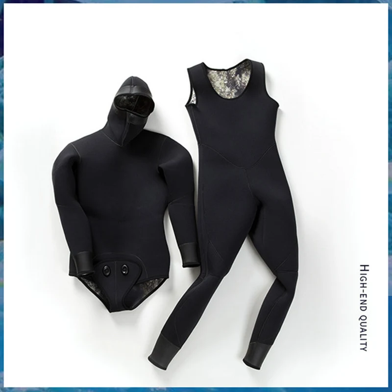 3mm Diving Suit Neoprene Men Full Wetsuits Warm Winter Swimming Scuba Diving Surfing Spearfishing Surfing Jumpsuit Equipment