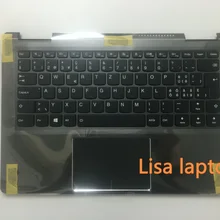 Для lenovo верхний чехол C 80ty BL BK w/KB SW C-Cover с клавиатурой с сенсорной панелью yoga 710s-14 5CB0L47444