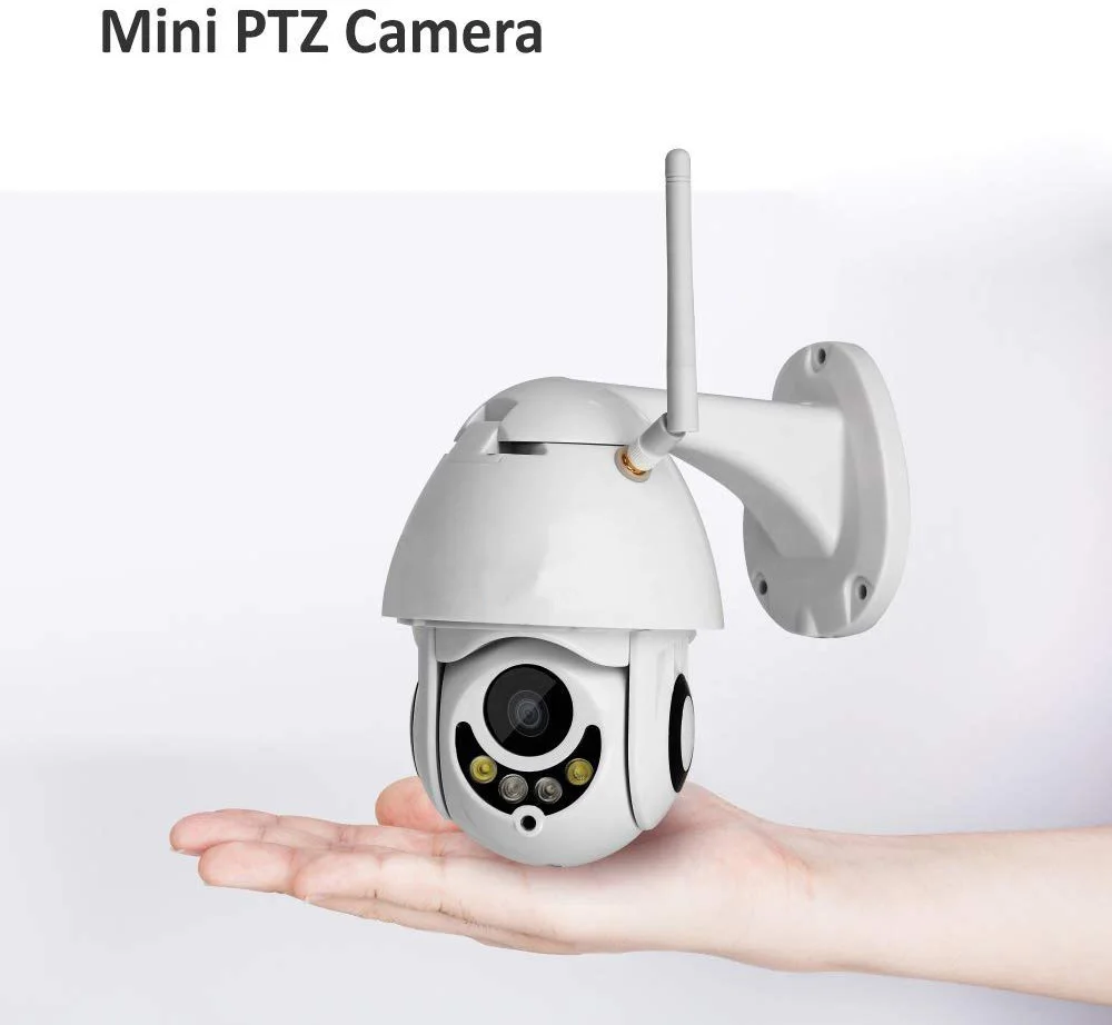 Открытый 4X оптический зум Мини беспроводной Wi-Fi Безопасности IP камера PTZ купольная HD 1080P домашнее видео CCTV видеонаблюдение с ночным Visio