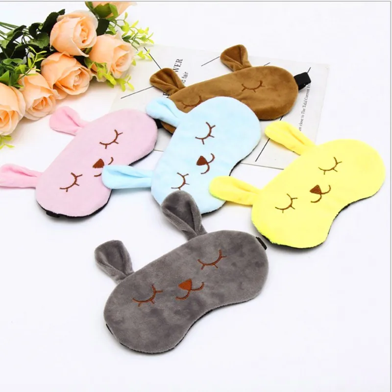 

Clean Song New Style Summer Indie Ice Eye Patch Crystal Velvet Embroidered Shade Help Sleeping Eye Patch