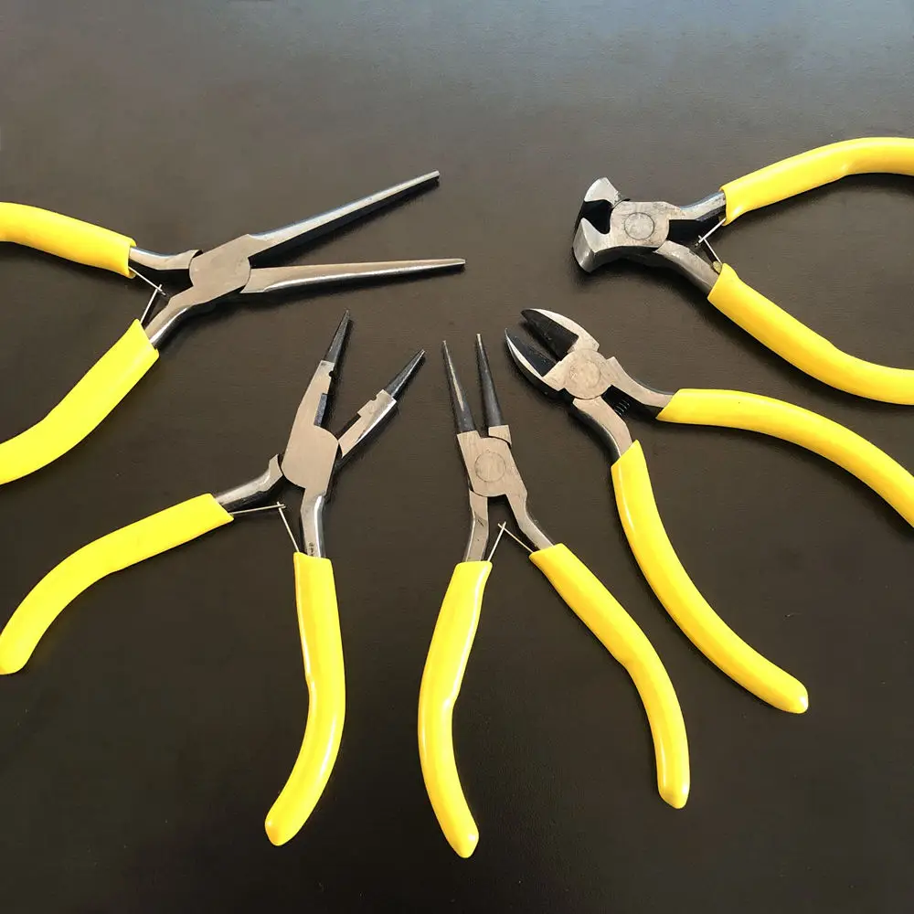 

Jewelry Pliers Tools & Equipment Long Needle Round Nose Cutting Wire Pliers For Jewelry Making Handmade Tools