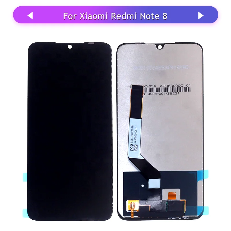 5 шт. для Xiaomi Redmi note 8 note8 ЖК-дисплей кодирующий преобразователь сенсорного экрана в сборе запасные части для Redmi note 8 pro ЖК-экран