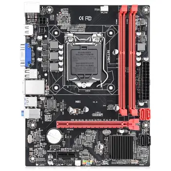 شراءلوحة أم H81 LGA 1150 ثنائية القناة DDR3 16G ذاكرة SATA 3.0 HDMI إنتل LGA1150 I3 I5 كور I7 بنتيوم سيليرون لوحة رئيسية