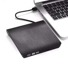 USB 3.0 DVD-ROM محرك الأقراص الضوئية الخارجية سليم CD ROM القرص قارئ سطح المكتب الكمبيوتر المحمول اللوحي تعزيز DVD لاعب
