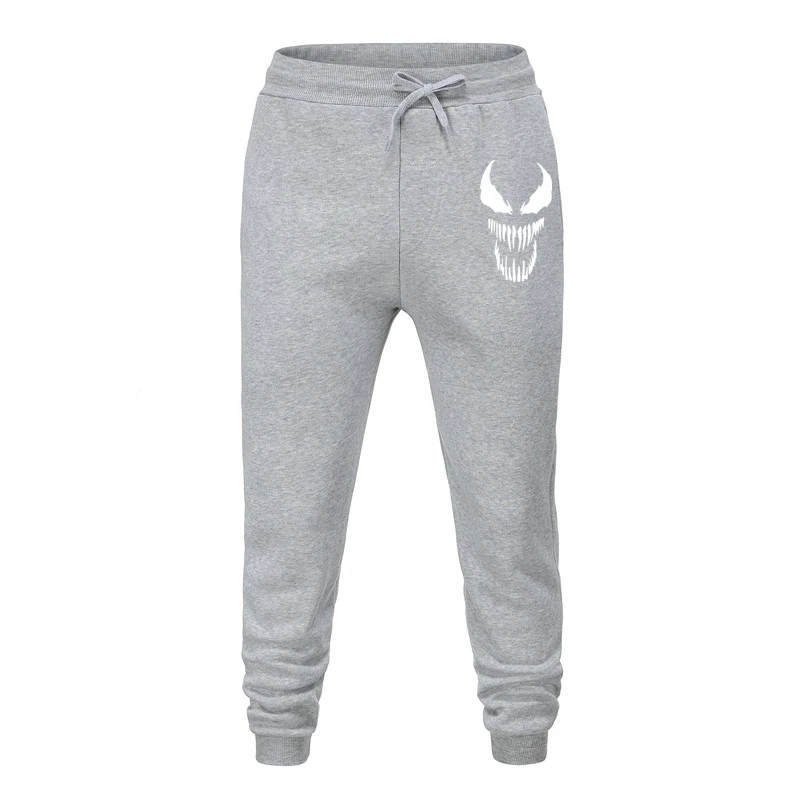 venom Men s Pants Male Bound Feet Motion Leisure Trousers Active Elastic Hip Hop Slim Joggers 5