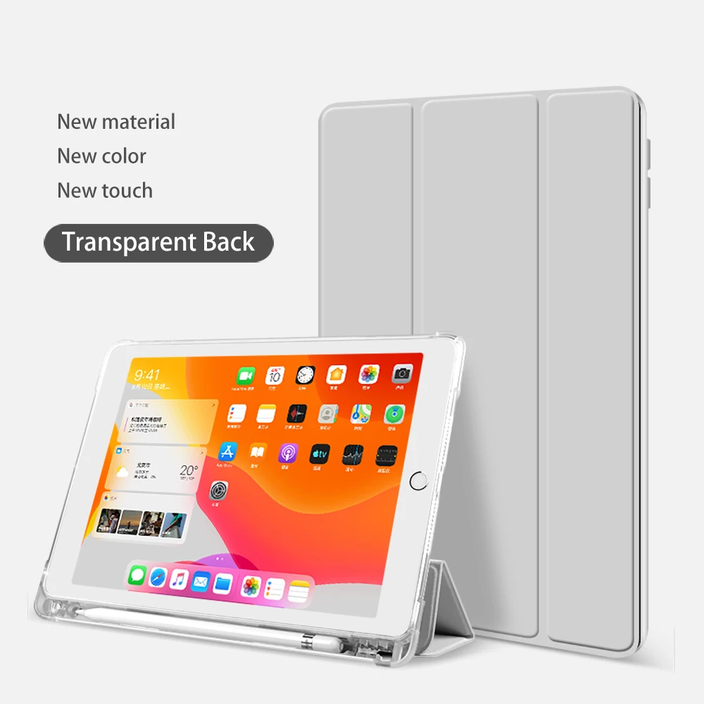 Чехол-держатель для стилуса iPad Air 4 2020 Pro 11 2021 12 9 10 5 Funda 2 8 7 Mini 6 Smart Capa | Компьютеры и
