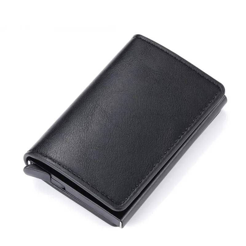 ZOVYVOL-cartera inteligente para hombre y mujer, Mini billetera de seguridad RFID, caja de aluminio para tarjetas de crédito, 2020