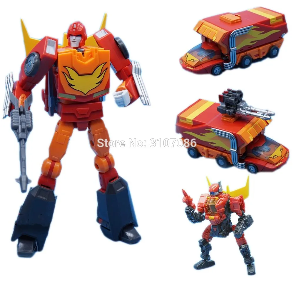 MFT трансформация ms-19 Rodimus Prime Hot Rod ms19 конвой мини-фигурка робот-игрушки