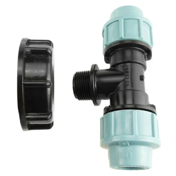 

25MM IBC Tank Adapter Garden Connector 3 port Outlet Water S60X6 To MDPE