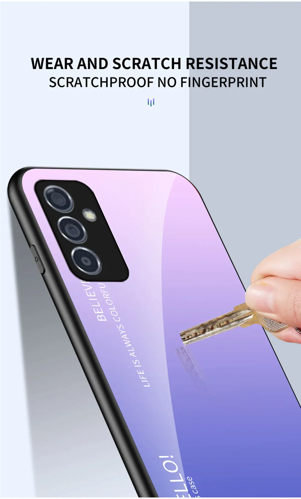 Glas Hülle Für Samsung Galaxy A Serie Handyhülle Hart Und Weich_voghion.com