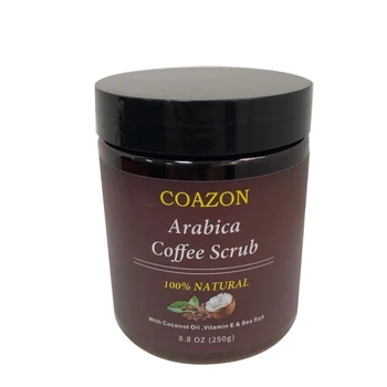 

Sea Salt Anti Cellulite Exfoliating Moisturizing Body Scrub Cream Health Skin Care Acne Treatment Coffee Grinding Natural Bath