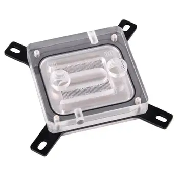 

SC-C26 Computer CPU Heat Sink Acrylic G1/4 Thread Dual LED Water Block for Intel LGA 775/1366/1150/1151/1155/1156/2011