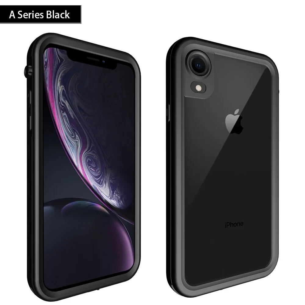 IP68 Waterproof Phone Case For iPhone 13 12 11 Pro Max X XR XS MAX Clear Silicone Shell for Apple 8 7 6S Plus Shockproof Cover best iphone 13 pro max case