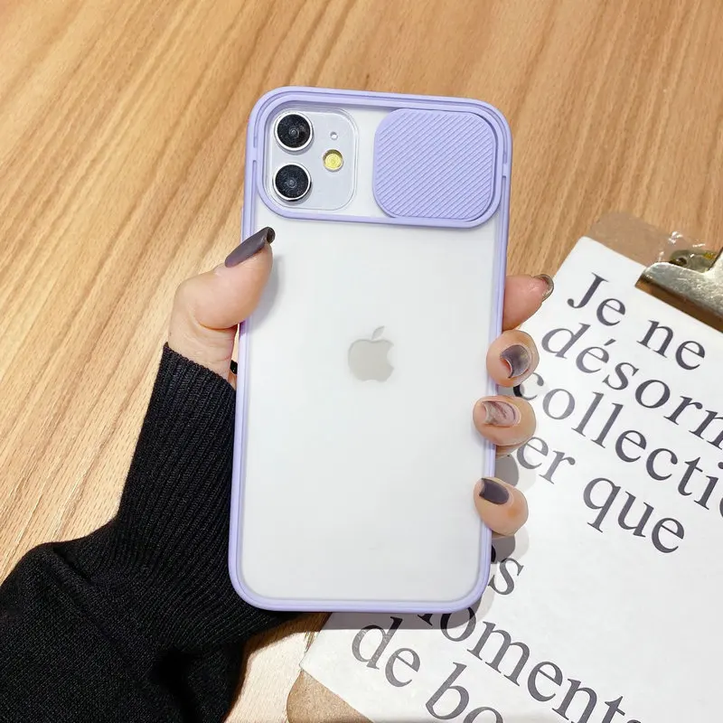 Full Camera Lens Protection Phone Case For iPhone 11 Pro Max 12 13 Mini XS MAX X XR 8 7 6 Plus SE Transparent Hard Back Cover