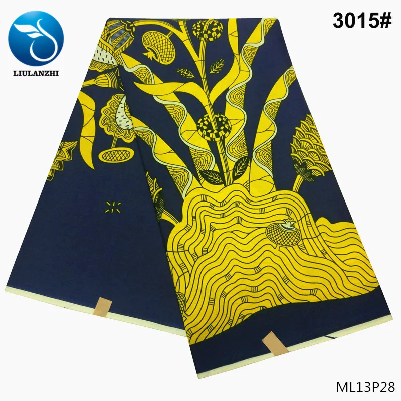 Воск liulanzhi Африканский нигерийский хлопок воск ткань для ткани Анкара ткань ML13P28