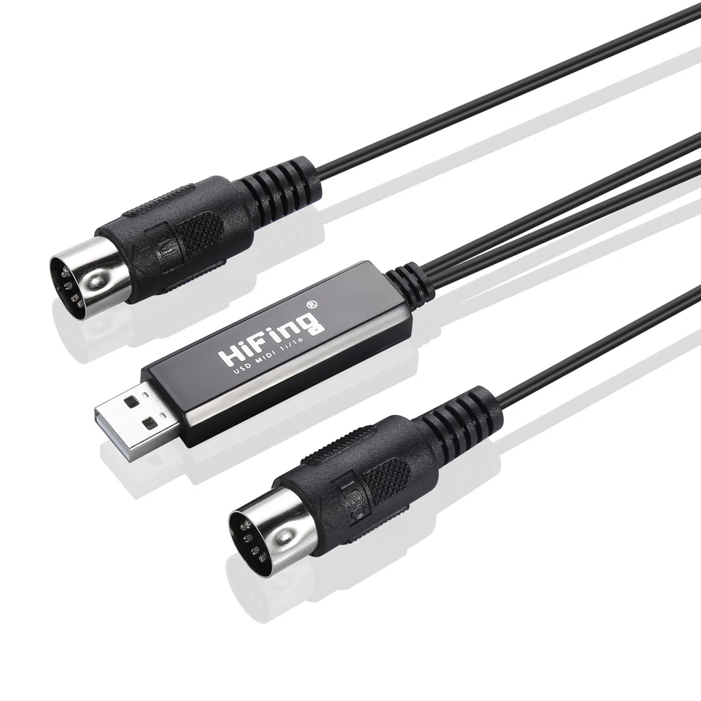 USB Է- MIDI ̺, PC  Ű  ڵ,    ƿ ̽, 5   